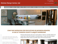 Tablet Screenshot of kitchendesignctr.com